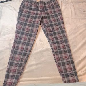 Plaid pants